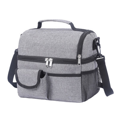Aluminum Foil Custom Insulated Lunch Bags Leak Proof Square Lunch Bag