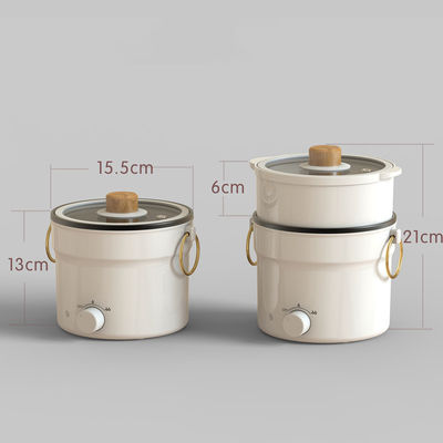 180W Portable Hot Pot Cooker PP Non Stick Coating Capacity 1L