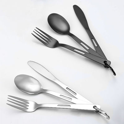 Lightweight And Durable Stainless Steel Cutlery Set For Outdoor Dining