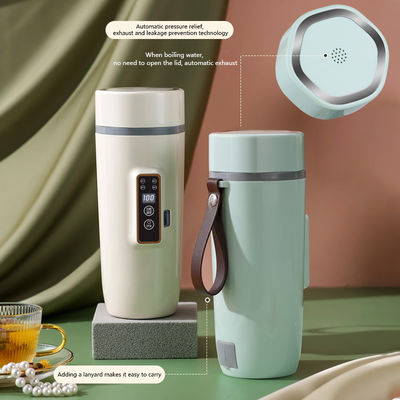 Portable Water Cup 12V/24V Smart Display For Cars Truck Stainless Steel 350ml