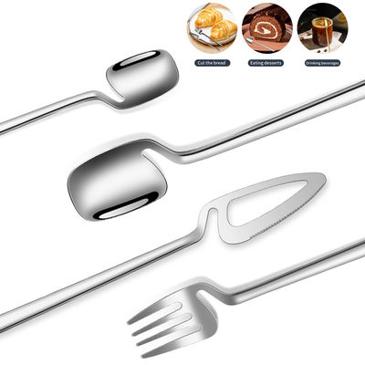 Stainless Steel Cutlery Set 24 Piece Wall-mounted Tableware Set Western Restaurant Hotel Set Gift Box
