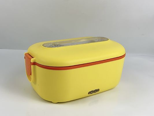 Leakproof Stainless Steel Electric Lunch Box Light Blue 1.5L Capacity 70W Power 20min Heating Time
