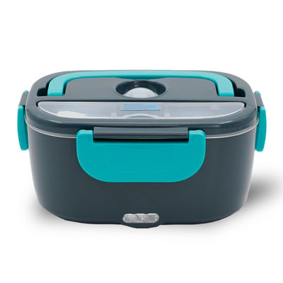 1.5L Leakproof Electric Lunch Box 60W Portable Electric Lunch Box Self Heat Electric LunchBox  Dark Gray Green