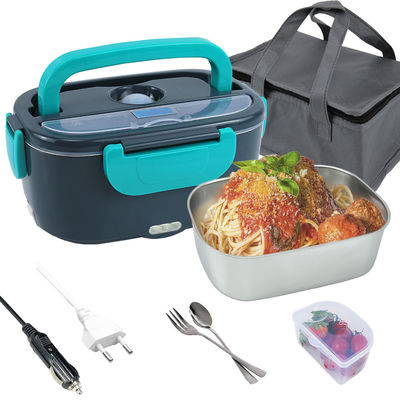 Powerful Heating 1.5L Portable Electric Lunch Boxes Stainless Steel Container  Electric Lunch Box