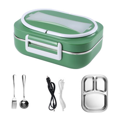 Electric Lunch Box With 304 Stainless Steel For Warm Eating 60W Green
