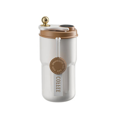 420ml Stainless Steel Temperature Display Water Cup with 6-12h Insulation