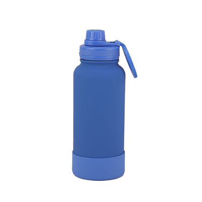 32 Oz Double Walled Spill Proof Coffee Thermos Cup 304 Stainless Steel Blue