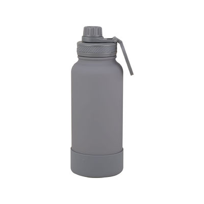 Spill / Leak Proof Portable Coffee Tumbler With Vacuum Insulation Grey