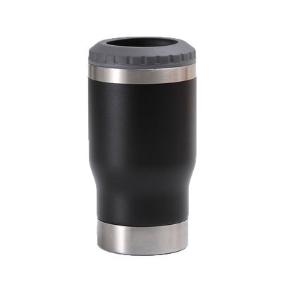 14oz Stainless Steel Beer Mug with Bottle Ppener Outdoor Car Mug Black