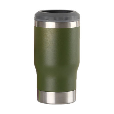 Reusable Portable Water Cup 14oz Capacity 15.2*8.2*7cm Suitable for Hot and Cold Drinks Army Green