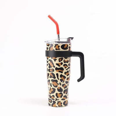 Double Wall Insulated 304 Stainless Steel Thermos Cup Portable Spill Proof 40oz Travel Water Bottle