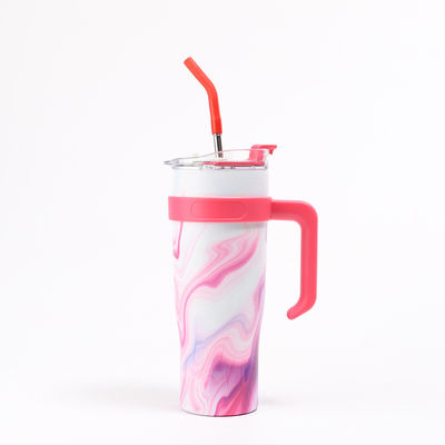 Reusable Double Wall Vacuum Insulated Stainless Steel 40oz Car Cup