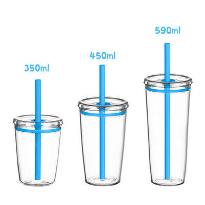 Tritan Plastic Straw Cups for Long-Lasting Restaurant Service