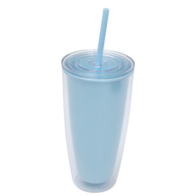 10.2*6.8*19.9cm Dimensions Plastic Straw Cups For Kids Bpa Free