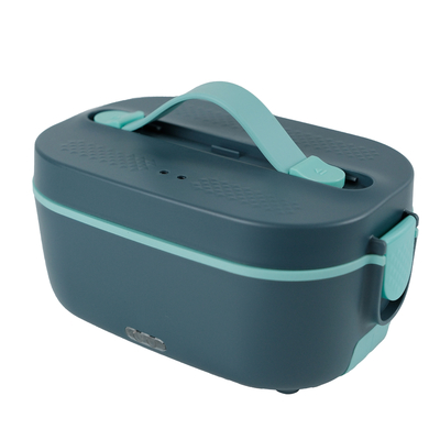 12V/24V/220V Electric Lunch Box Food Heater, 80W Heating Lunch Box for Work/Car/Truck Heated Lunch Boxes for Adults with 1.5L Stainless Steel Container