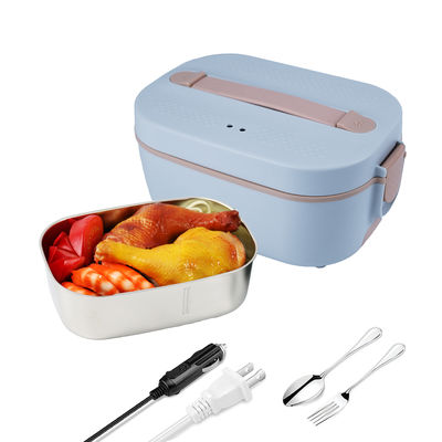 Electric Lunch Box 220V/12V/24V 80W Fast Heating Leak-Proof Stainless Steel | For Office & Car Use