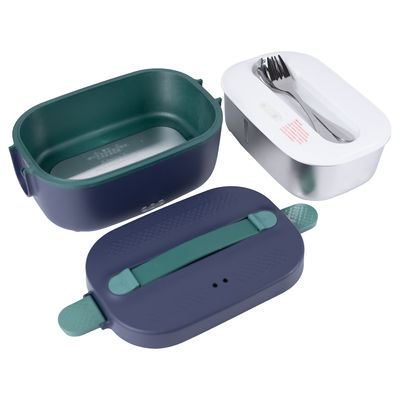 Upgraded Portable Food Warmer 80W for Men/Women with SS Container & Leakproof Lids Food Heater for Car, Truck